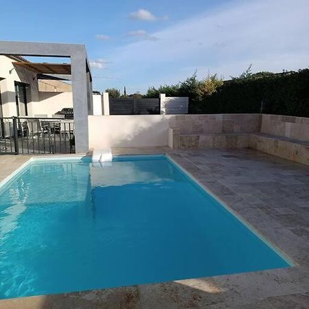 Charmant Studio Avec Piscine Villemoustaussou Екстер'єр фото